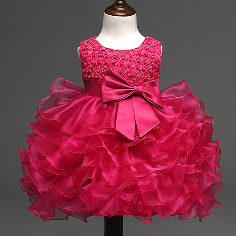 Infant Baptismal Ball Gown - Baby Diva Closet Infant Baptismal Ball Gown - Baby Diva Closet