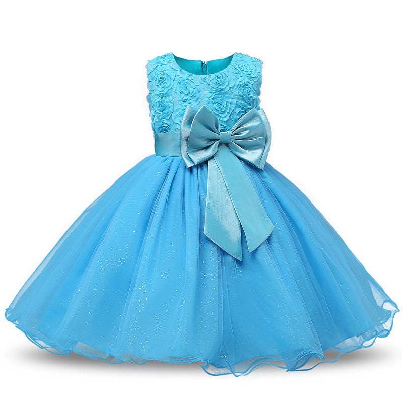 strapless open back dress Newborn Baby Christening Gown