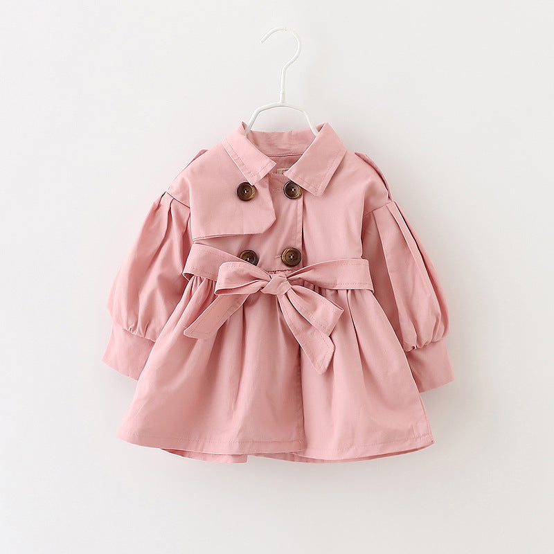 Autumn Bow Coat Clothes